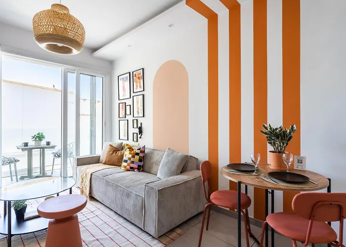 Made With 1-br By Finikoudes Lägenhet *